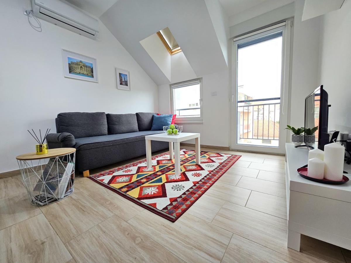 Roman Apartman Sremska Mitrovica Bagian luar foto