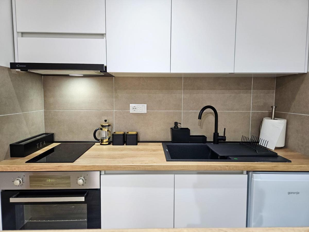 Roman Apartman Sremska Mitrovica Bagian luar foto